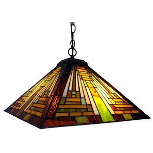 Chloe Lighting Tiffany 2-Light Billiard Light