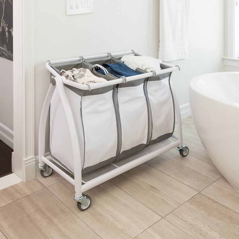 Seville Classics 3 Bag Tilt Laundry Sorter Amp Reviews Wayfair