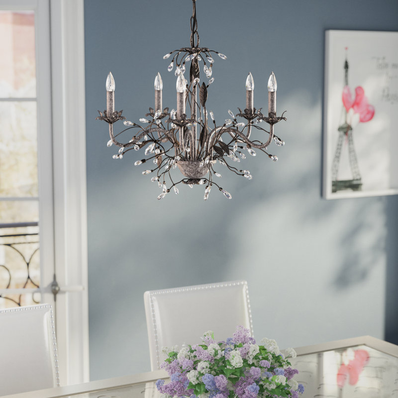 House of Hampton 5 Light Candle-Style Chandelier & Reviews | Wayfair House of Hampton 5 Light Candle-Style Chandelier & Reviews | Wayfair