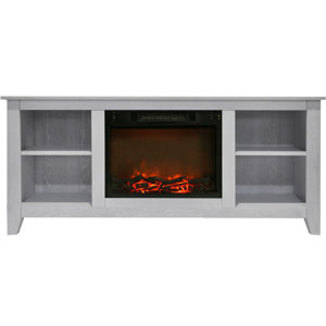 Brook Hollow Electric Fireplace TV Stand