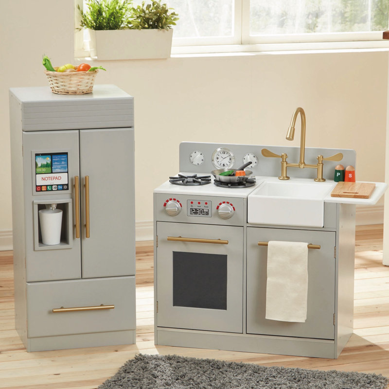 Teamson Kids 2 Piece Urban Adventure Play Kitchen Set Reviews 2 Piece Urban Adventure Play Kitchen Set
