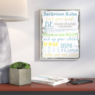 Bath Laundry Wall Art You Ll Love Wayfair Quickview