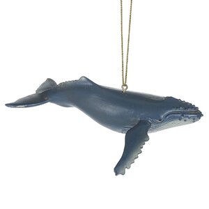 Blue Whale Hanging Figurine