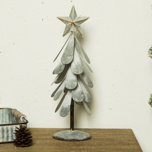 Galvanized Christmas Decor Wayfair Iron Galvanized Christmas Tree Décor