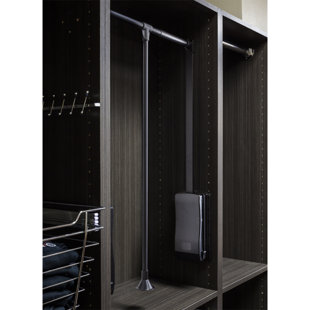 Closet Clothing Rod Wayfair 35 W Clothes Rack