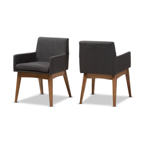 Stallman Mid-Century Modern Upholstered Dining C..