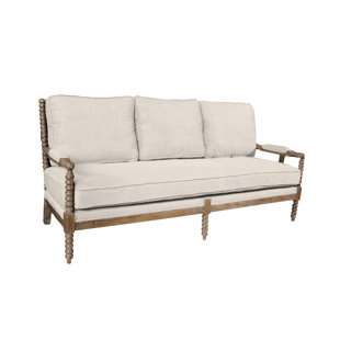 Cream Linen Sofa Wayfair Quickview