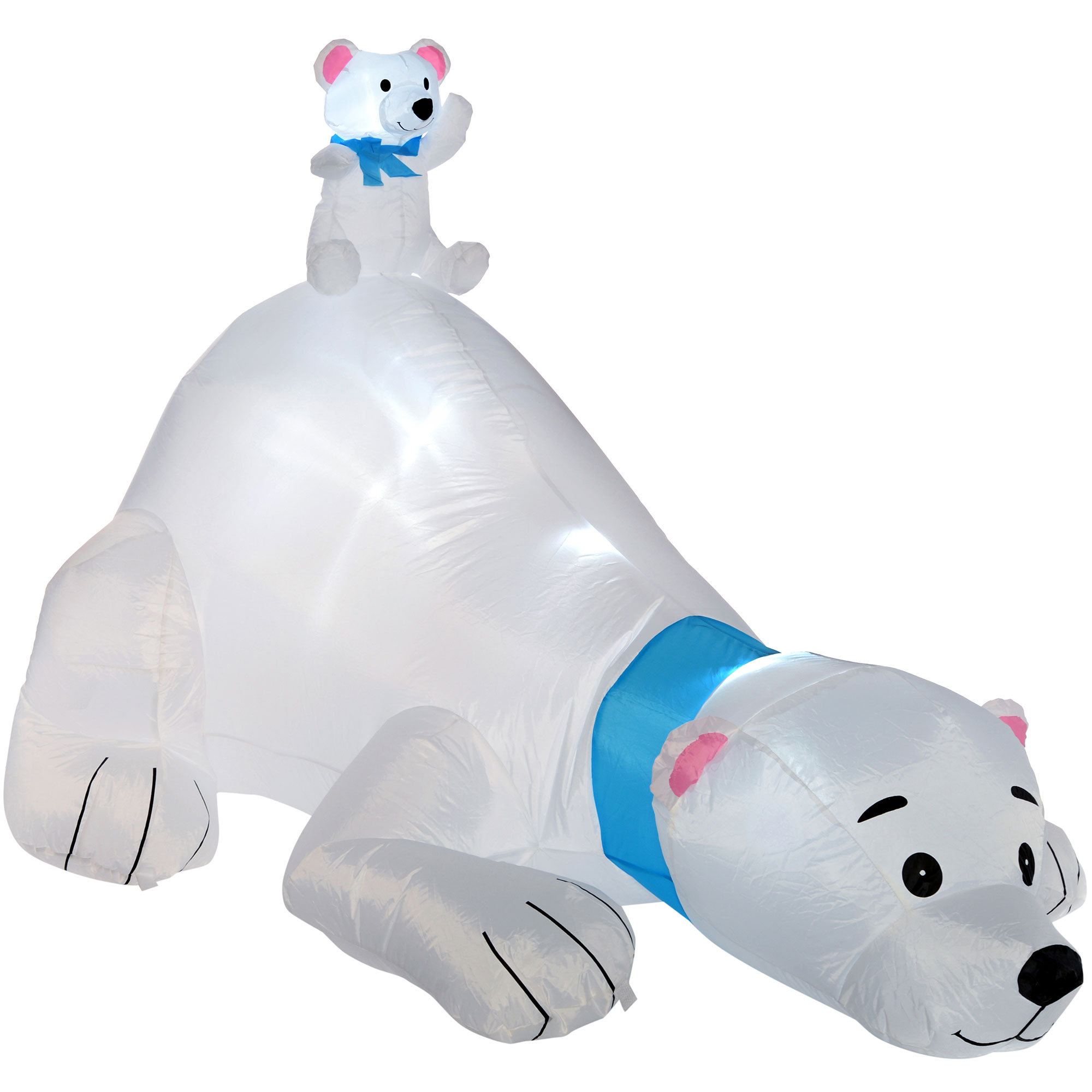 the seasonal aisle 180cm pre lit polar bear inflatable christmas decoration with led light and fan wayfaircouk - Polar Bear Inflatable Christmas Decorations the seasonal aisle 180cm pre lit polar bear inflatable christmas decoration with led light and fan wayfaircouk - Polar Bear Inflatable Christmas Decorations