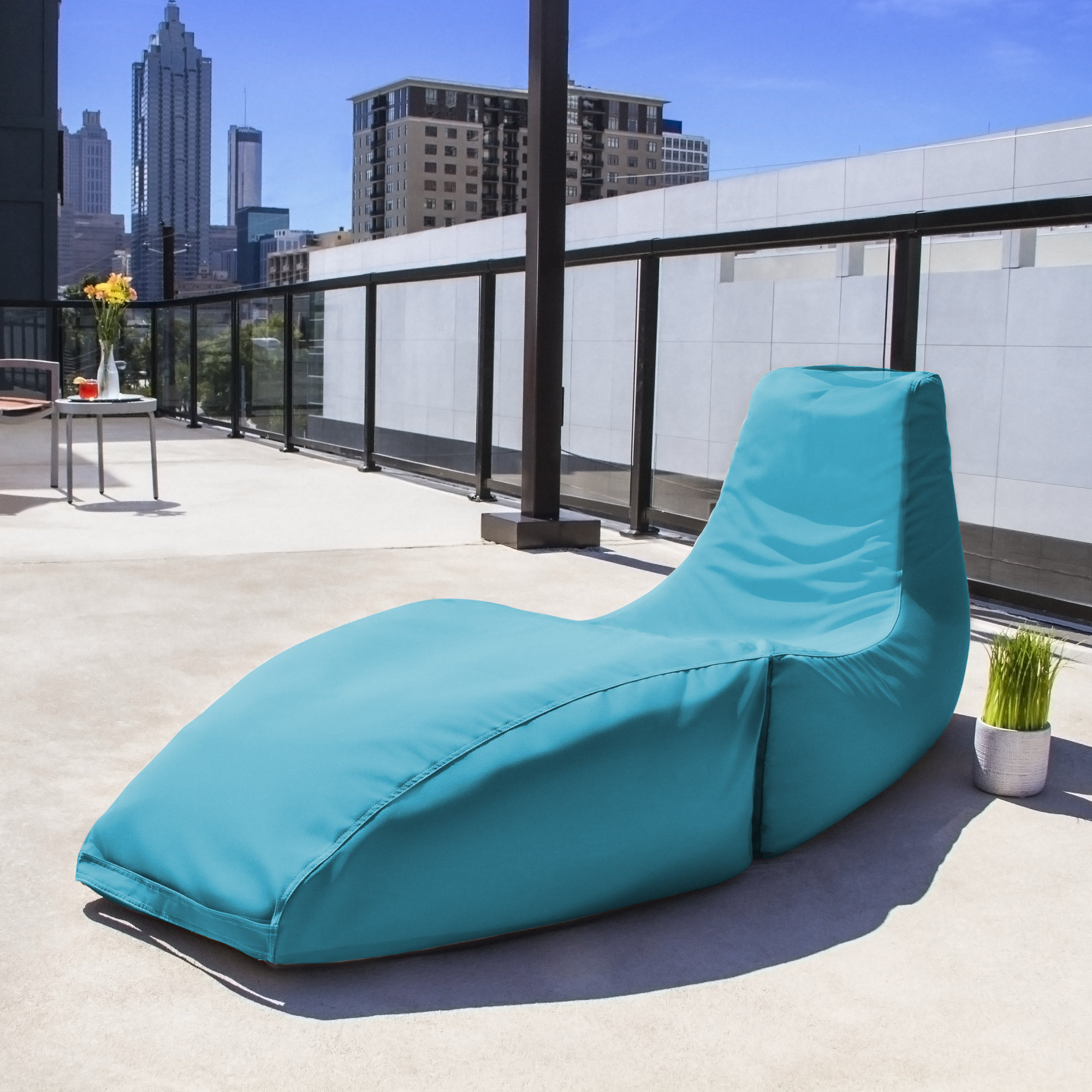 Ja Prado Outdoor Bean Bag Chaise Lounge Chair Reviews Wayfair