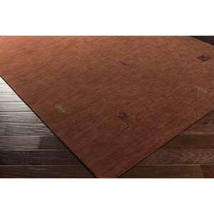 Taylor Cove Hand-Knotted Red Area Rug