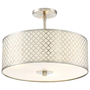 Fayme 3-Light Semi-Flush Mount