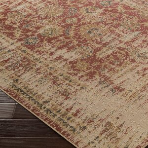 Cerys Neutral Traditional Brown Area Rug