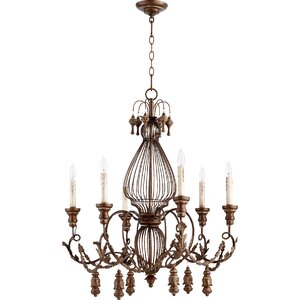 Paladino 6-Light Candle-Style Chandelier