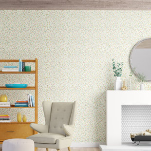Polka Dot Wallpaper You Ll Love Wayfair Rumfelt Confetti 16 5 L X 20 W Polka Dot And Stick Wallpaper Roll