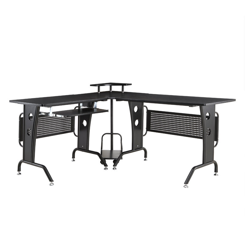 Home & Haus Computer Desk with Keyboard Tray & Reviews Wayfair.co.uk