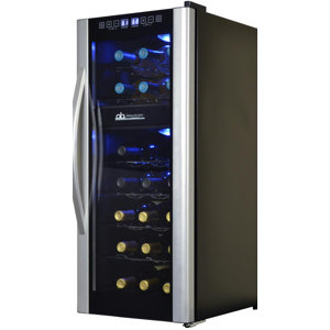 21 Bottle Dual Zone Freestanding Wine Cooler