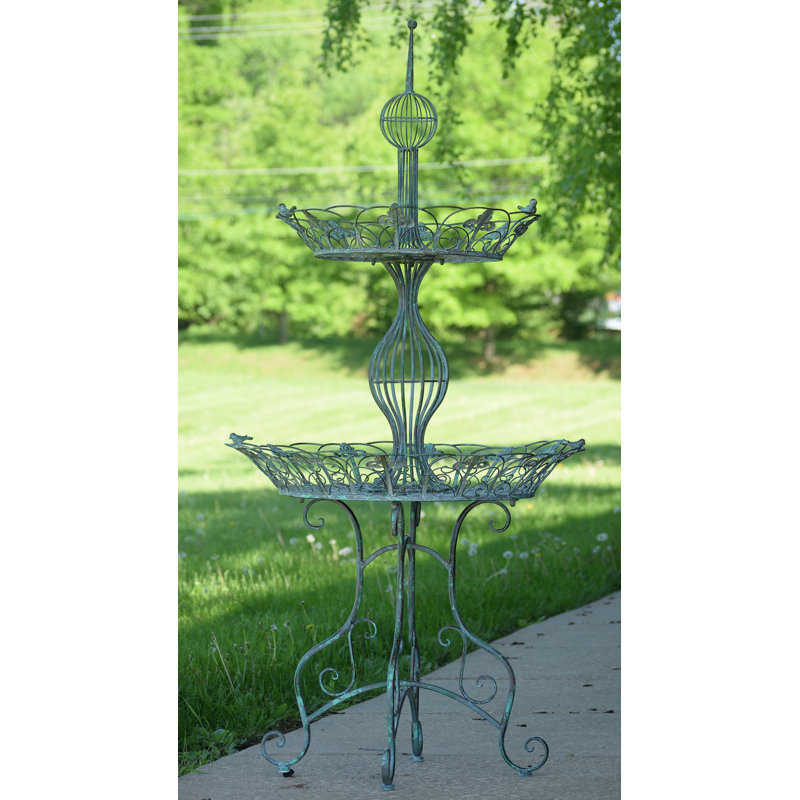 Zaerltdinternational 2 Tier Plant Stand Wayfair