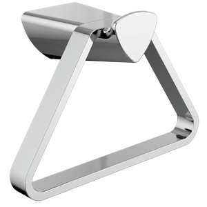 Zura Triangular Wall Mounted Towel Ring