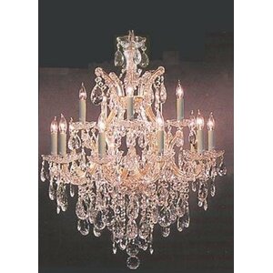 13-Lights LED Candle-Style Chandelier