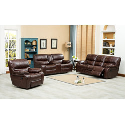 Living Room Sets Recliners roundhill furniture ewa 3 piece reclining leather living room set Living Room Sets Recliners roundhill furniture ewa 3 piece reclining leather living room set