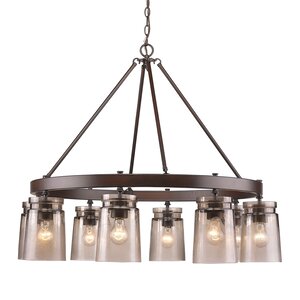 Rock River 8-Light Candle-Style Chandelier