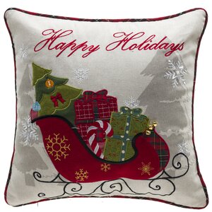Holiday Gifts Throw Pillow