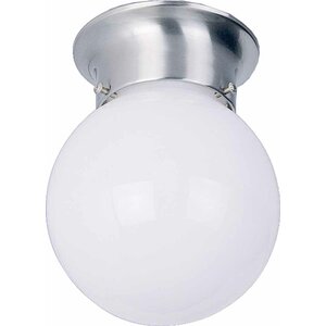 1-Light Ceiling Fixture Flush Mount