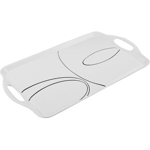 Simple Lines Rectangular Serving Tray