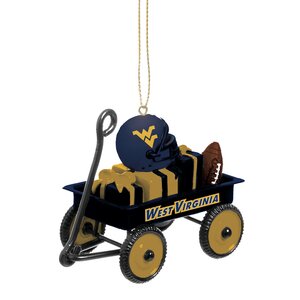 Team Wagon Ornament Hanging Figurine