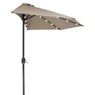 Half Patio Umbrellas You Ll Love Wayfair Ca Save