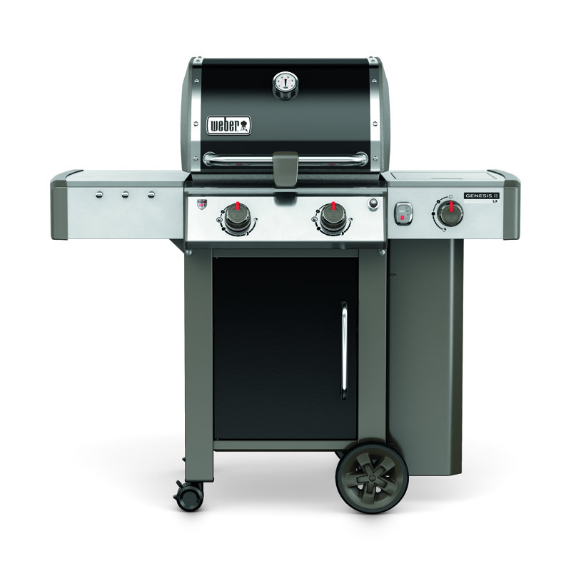 Weber Genesis Ii Lx E 240 2 Burner Propane Gas Grill With Side Genesis Ii Lx E 240 2 Burner Propane Gas Grill With Side