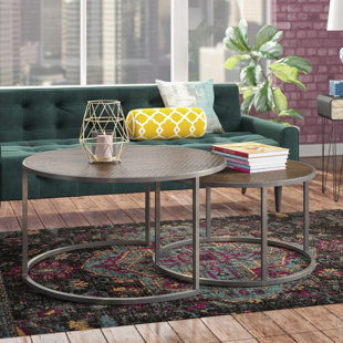 Two Piece Coffee Table Wayfair Swiney 2 Piece Coffee Table Set