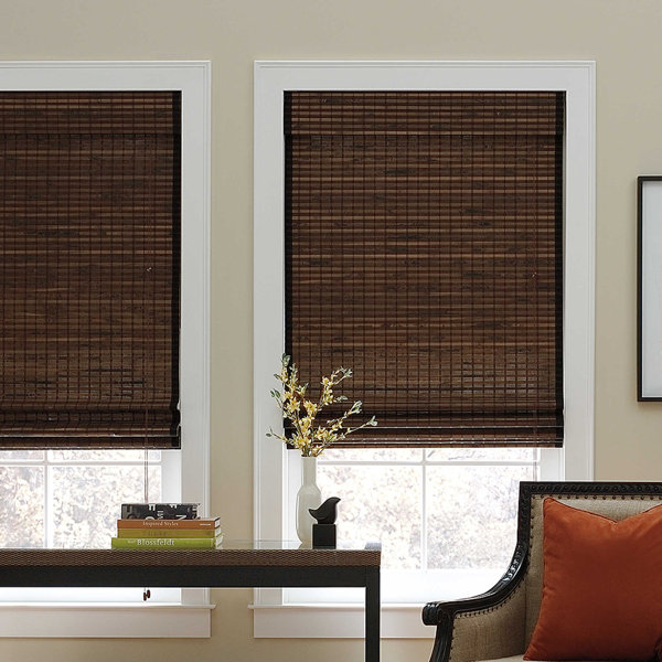 Bloomsbury Market Chocolate Roman Shade & Reviews Wayfair.ca
