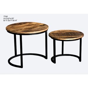 Ouseman 2 Piece Nesting Tables