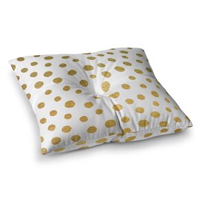 Nika Martinez Dots Square Floor Pillow