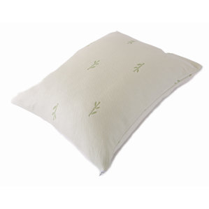 Riley Premium Rayon from Bamboo Pillow Protector (Set of 2) by Home Fashion Designs