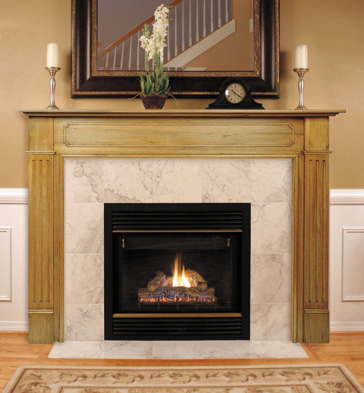 Pearl Mantels The Williamsburg Fireplace Mantel Surround & Reviews ...