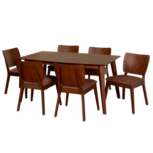Modern Contemporary Dining Room Curtains Allmodern Jocelyn 7 Piece Dining Set