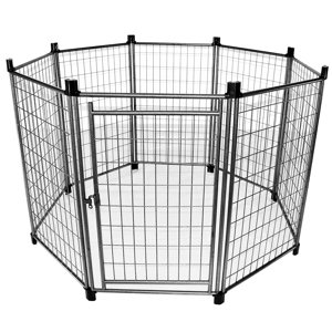 Heavy Duty High Metal Yard Kennel