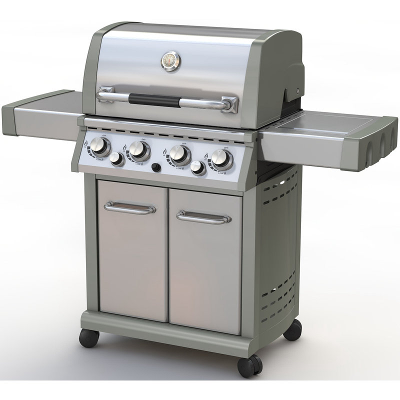 Home Loft Concept 62 cm Gasgrill Concord mit 4