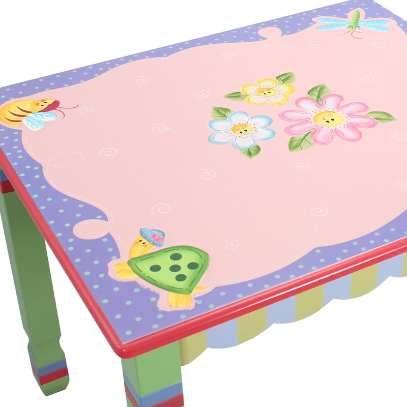 Fantasy Fields Magic Garden Kids 3 Piece Table & Chair Set & Reviews ... Fantasy Fields Magic Garden Kids 3 Piece Table & Chair Set & Reviews ...