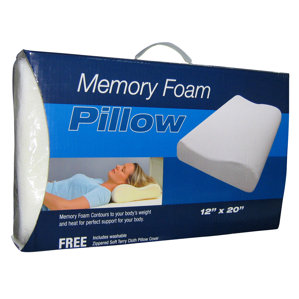 Memory Foam Pillow by Linen Depot Direct