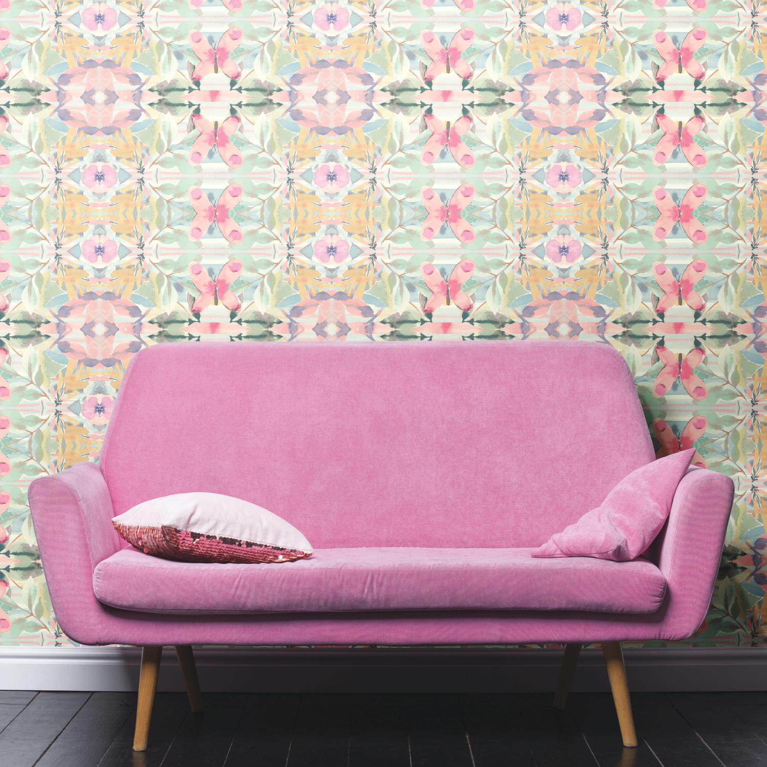 Bungalow Rose Crow Synchronized 16 5 L X 20 W Fl And Bungalow Rose Crow Synchronized 16 5 L X 20 W Fl And Botanical Stick Wallpaper Roll Reviews Wayfair