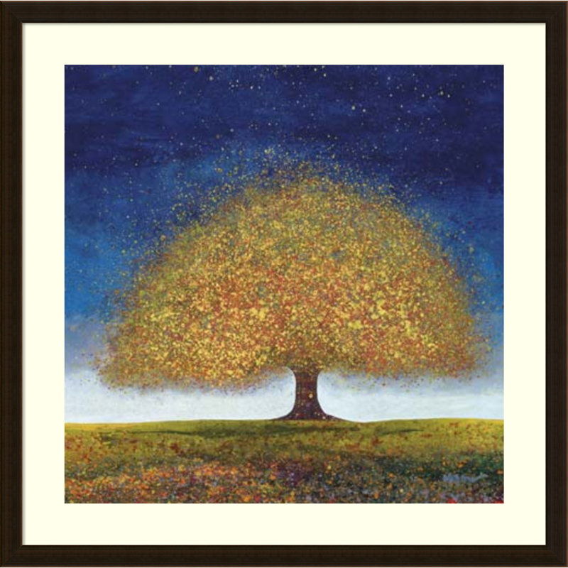 Amanti Art Dreaming True Blue By Melissa Graves Brown Framed Painting Print Wayfair