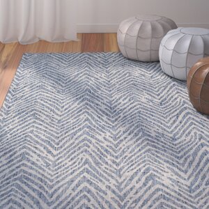 Fonwhary Denim Indoor/Outdoor Area Rug