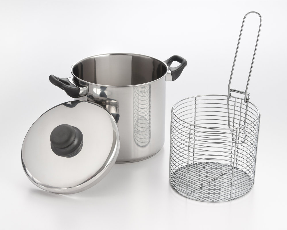 Cook Pro 5.7 Liter Stainless Steel Stove Top Deep Fryer & Reviews Wayfair