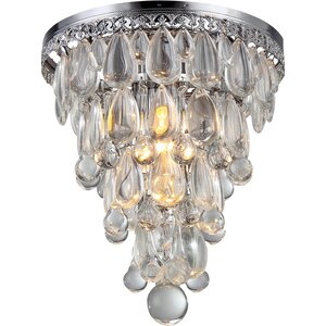 Kristal 1-Light Flush Mount