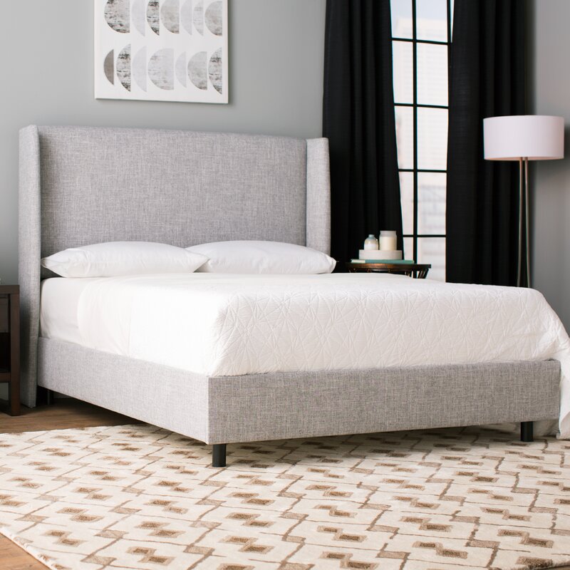 Jennifer Upholstered Panel Bed & Reviews | Joss & Main