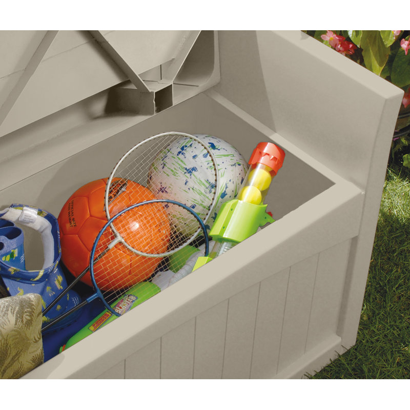Suncast Resin Storage Bench & Reviews Wayfair