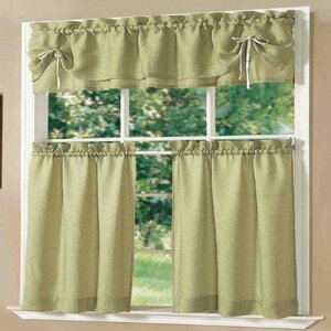 Lucia Kitchen Valance and Tier Set